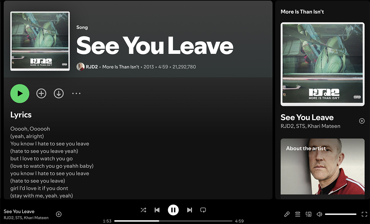 Dirac Live See You Leave