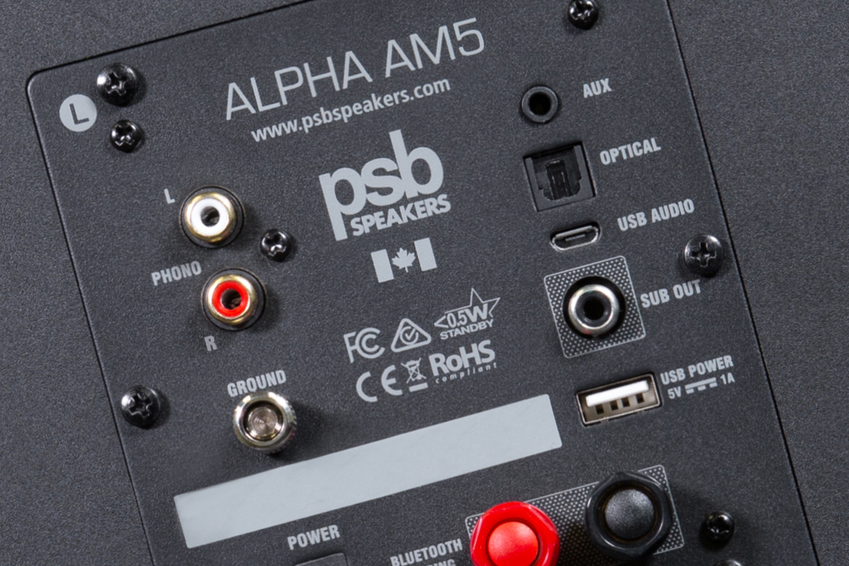 ✓ PSB Alpha AM5 - Altavoces autoamplificados - Audiohifi