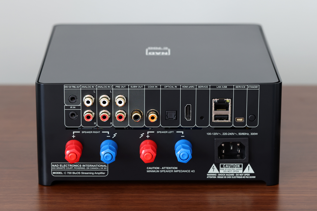 NAD C700 V2 - BluOS Streaming Stereo Integrated Amplifier