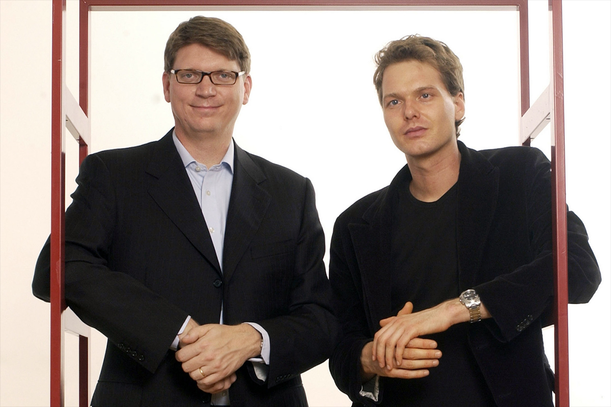 Niklas Zennstrom and Janus Friis